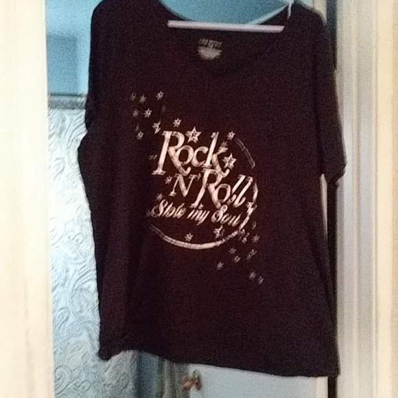 Lane Bryant 18/20 rock n roll t shirt - Picture 2 of 2